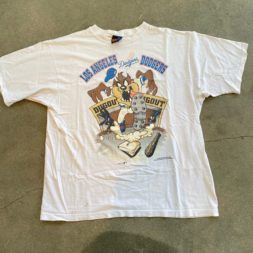 Tasmanian devil looney tunes character LA DODGERS